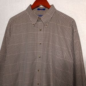 Pendleton button down shirt men's flannel size large
